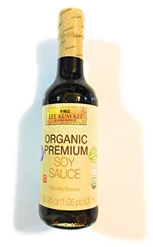 Lee Kum Kee Organic Premium Soy Sauce 16.9 Fl Oz (1 BOTTLE) - Mighty Depot