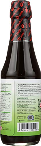 Wan Ja Shan, Sauce Soy Organic, 10 Fl Oz - Mighty Depot