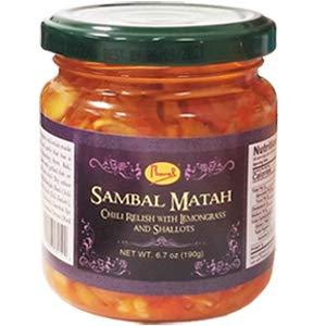 Runel Sambal Matah (Chili Sauce with Lemongrass and Shallots) 6.7oz (Pack of 6) - Mighty Depot