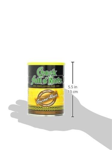 Chock Full o'Nuts Coffee, Gourmet Roast Ground, 11 Ounce - Mighty Depot
