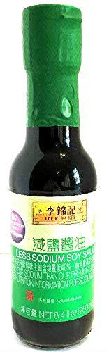 Lee Kum Kee Less Sodium Soy Sauce 8.4 oz - Mighty Depot