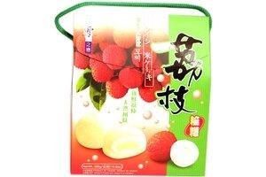 Creamed Filling Mochi (Lychee Flavor) - 10.5oz (Pack of 1) - Mighty Depot