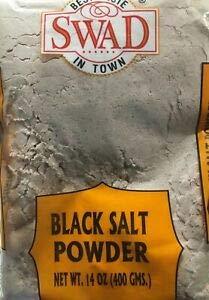 Swad Black Salt Powder (Kala Namak) - 400 Grams - Mighty Depot