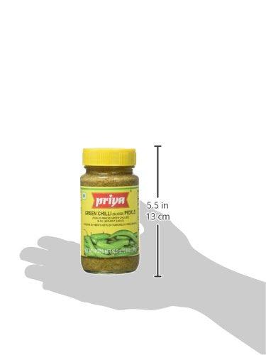 Priya Grn Chilli Wog Pkl 300g - Mighty Depot
