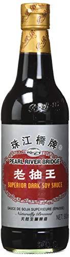 Pearl River Bridge Superior Dark Soy Sauce, 16.9-Ounce Glass Bottles (Pack of 2) - Mighty Depot