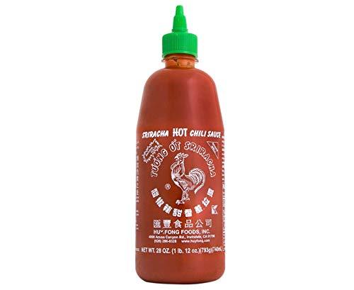 Huy Fong Foods Sriracha HOT Chili Sauce -- 28 oz - Mighty Depot