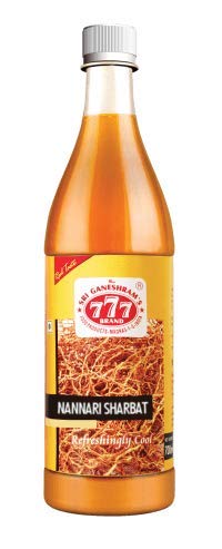 777 Nannari Sharbat - Natural Refreshing Drink - 750ml - Mighty Depot
