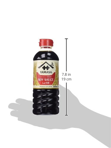 Yamasa Soy Sauce, 17 Fluid Ounce (Pack of 12) - Mighty Depot