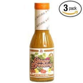 JFC Ginger Dressing 13.2 Oz. (pack of 3) - Mighty Depot