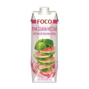 FOCO Fruit Nectar 33.8oz Pack of 4 (Pink Guava) - Mighty Depot