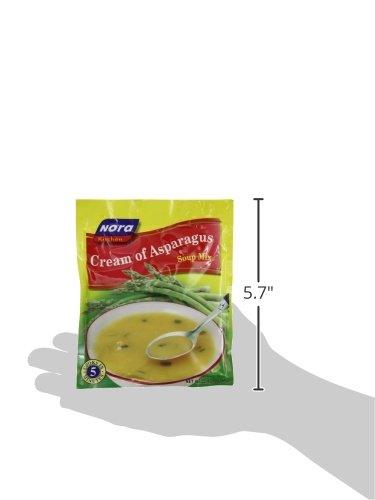 Nora Cream of Asparagus Soup Mix, 2.45-Ounce (Pack of 6) - Mighty Depot