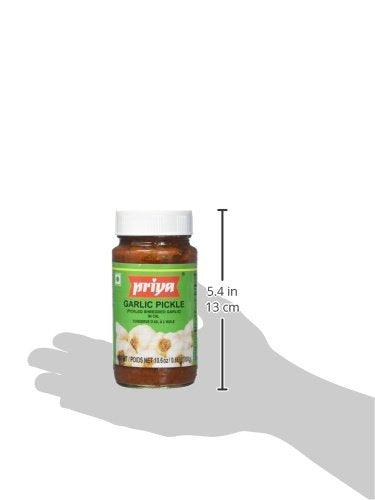 Priya Garlic Pickle 300g - Mighty Depot