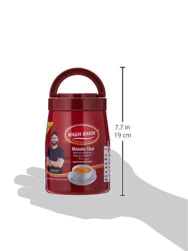 Wagh Bakri Masala Tea Spiced Tea Leaves in Export Pack,250 grams / 8.825 oz - Mighty Depot