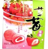 Creamed Filling Mochi (Strawberry Flavor) - 10.5oz (Pack of 1) - Mighty Depot