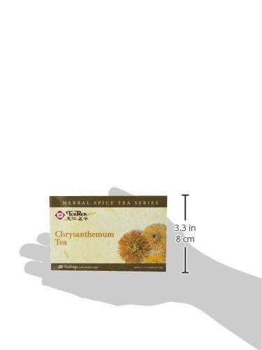 Ten Ren Chrysanthemum Tea, Taiwan Tea, Tea Bag Collection, 20 Bags - Mighty Depot