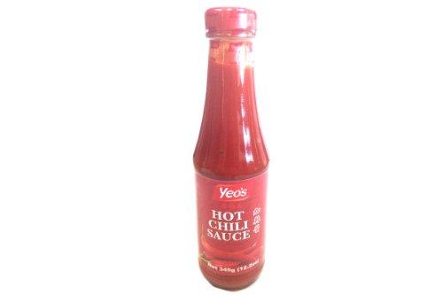 Hot Chilli Sauce - 12.2oz (Pack of 3) - Mighty Depot