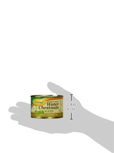Roland Water Chestnuts, Sliced, 8 oz - Mighty Depot