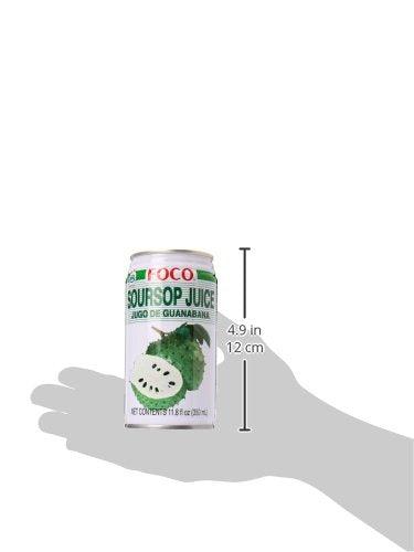 Foco Soursop Juice Drink (Jugo De Guanabana/Graviola) - 11.8 Oz (350 Ml) - Pack of 24 - Mighty Depot