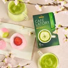 Matcha Drink Set Blendy Cafe Latory Matcha Late 6 × 3pcs Japanese Green Tea Ninjapo™ Japan - Mighty Depot