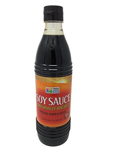 Chung Jung One Premium All Purpose Naturally Brewed Soy Sauce 840 ML - Mighty Depot