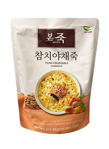 Bonjuk Premium Korean Porridge Food Proven Taste (Tuna Vegetable) - Mighty Depot