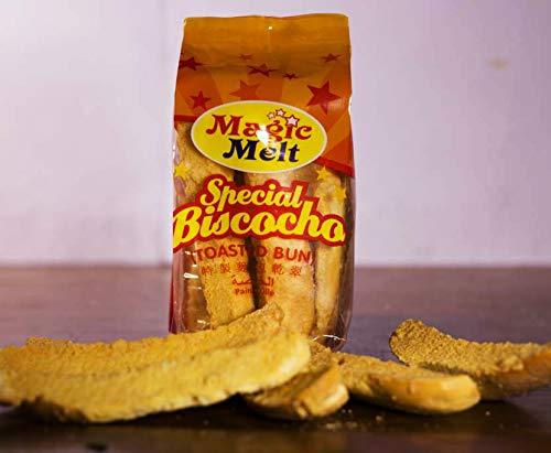 MAGIC MELT Special Biscocho - Best from the Philippines - Crunchy twice-baked Toasted Bun Snack Goes well with Coffee and Tea - Mighty Depot