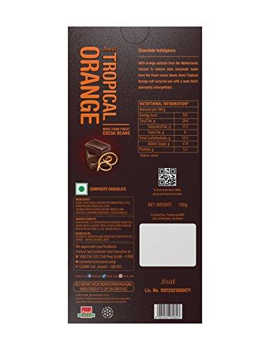Amul Tropical Orange Chocolate, 150g - Mighty Depot