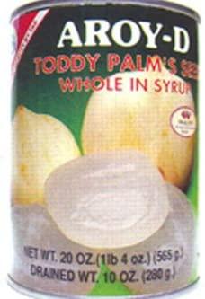 Toddy Palm Seed Whole in Syrup 20oz (Pack of 6) - Mighty Depot