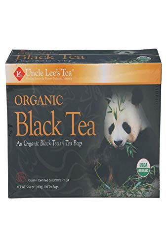 UNCLE LEES Organic Black Tea Bag, 100 CT - Mighty Depot