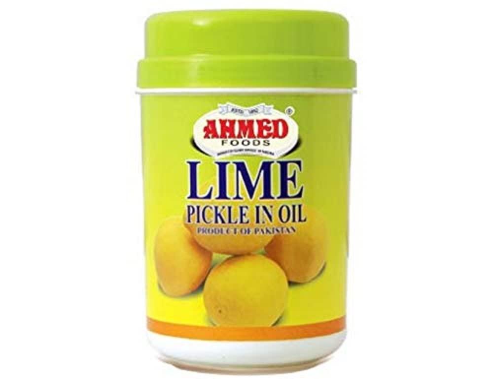 Ahmed Lime pickle in oil - Mighty Depot