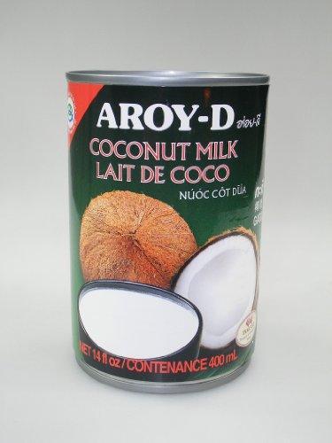 Aroy-D Coconut Milk 14 fl oz, 3 cans - Mighty Depot