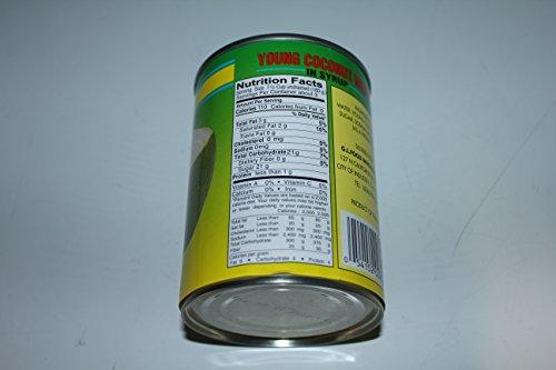 Lucia Young Coconut Meat in Syrup Pack of Four 565g a Can - Mighty Depot