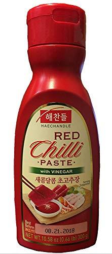 CJ Haechandle Soybean Paste (재래식된장) (Red Chilli Paste w/Vinegar (초고추장) 0.66 lb, 1 Pack) - Mighty Depot