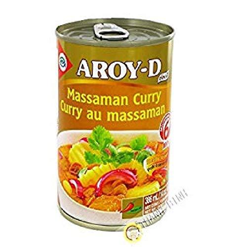AROY-D Authentic Ready-Made Thai Massaman Curry Soup, 14 Ounce - Just Add Meat - Mighty Depot