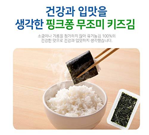 Pinkfong Kids Organic Crispy Seaweed without Salt 1 Box (Primordial Plant) - Mighty Depot