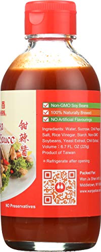 Wan Ja Shan, Sauce Chili Bean Formosa, 6.7 Fl Oz - Mighty Depot
