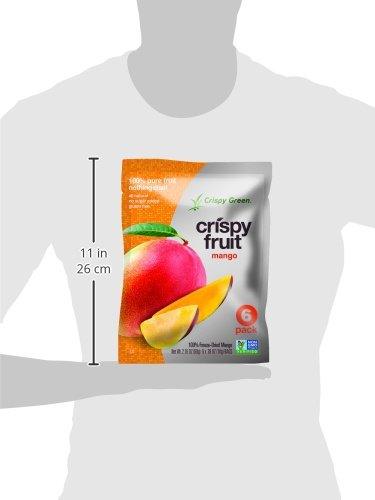Crispy Green, Mangoes, 0.36 Ounce, 6 Pack - Mighty Depot