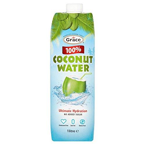 Grace Coconut Water (All Natural), 1 Liter - Mighty Depot