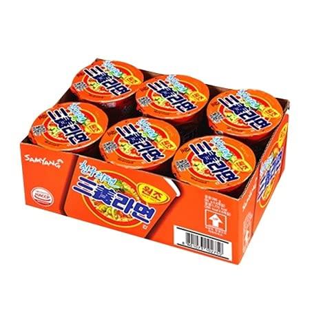 Samyang Cup Ramen, 2.29-Ounce Cups (Pack of 12) - Mighty Depot