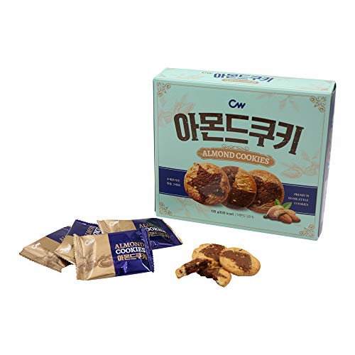Cheongwoo, Almond Cookie, 4.45 Ounce - Mighty Depot