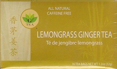 Lemongrass Ginger Tea 16 Bags (Pack of 3) - Mighty Depot