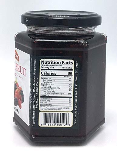 Marcopolo Forest Fruit Preserve 13oz (368gr net) PACK of 2 - Mighty Depot