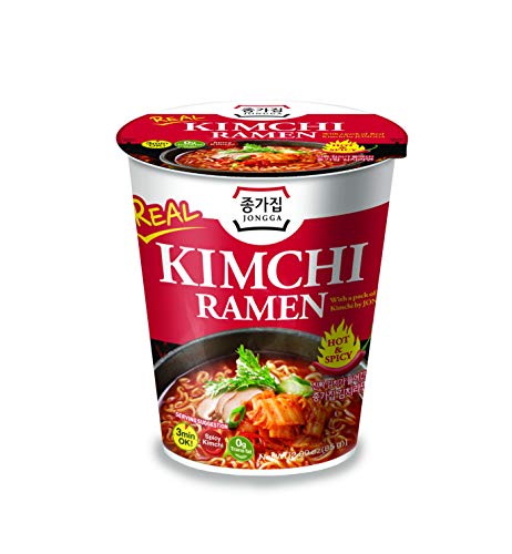 Jongga Kimchi Ramen Small Cup 6 Pack - Mighty Depot