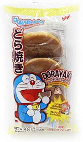 Hapi, Dorayaki Doraemon 3Pc, 4.86 Ounce - Mighty Depot