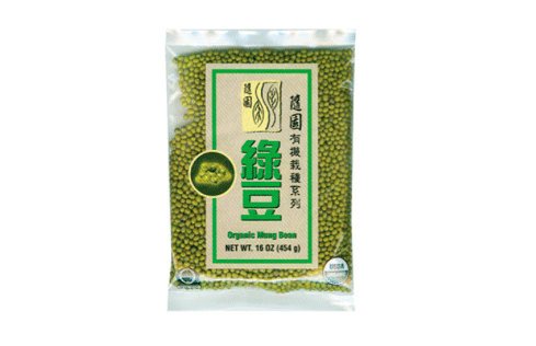 Chimes Garden - Organic Mung Bean 1 Pound (Pack of 1) - Mighty Depot