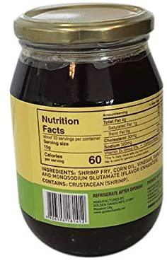 kamayan ginisang bagoong (sauteed shrimp paste regular) - 17.64oz - Mighty Depot