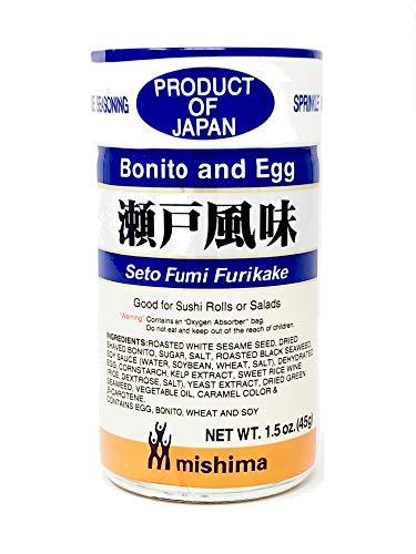 Mishima Rice Seasoning Furikake Variety Pack | 4 Flavors | Product of Japan - Mighty Depot