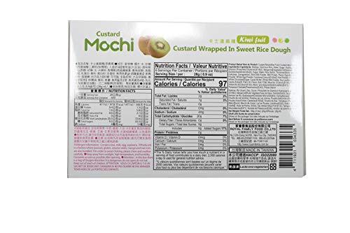 Japanese Custard Mochi - Kiwi Fruit - Japanese Mochi 168g - Mighty Depot
