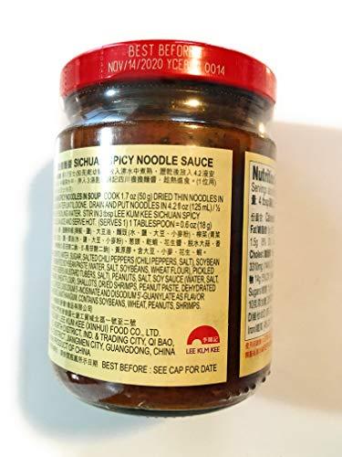 Lee Kum Kee Sichuan Spicy Noodle Sauce 8.2 Oz(2 Pack)四川擔擔麵醬 - Mighty Depot