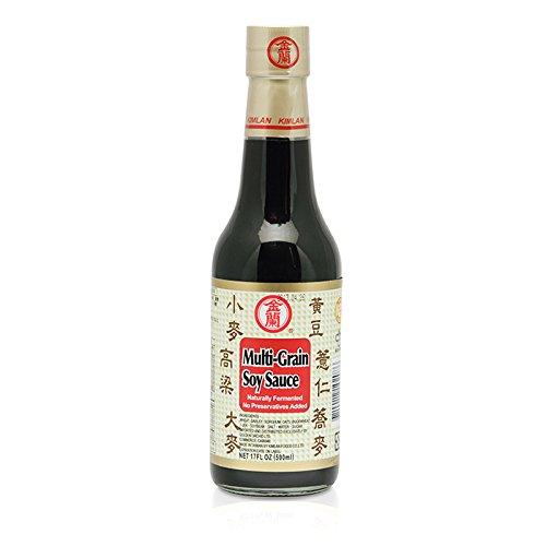 Kimlan Gluten-Free Multi-Grain Soy Sauce 17 fl oz - Mighty Depot
